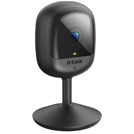 D-Link Cámara de Seguridad Wi-Fi Full HD 1080p DCS-6100LHV2 con Visión Nocturna, Detección de Movimiento y Sonido, para Interiores, Control por App y Alexa